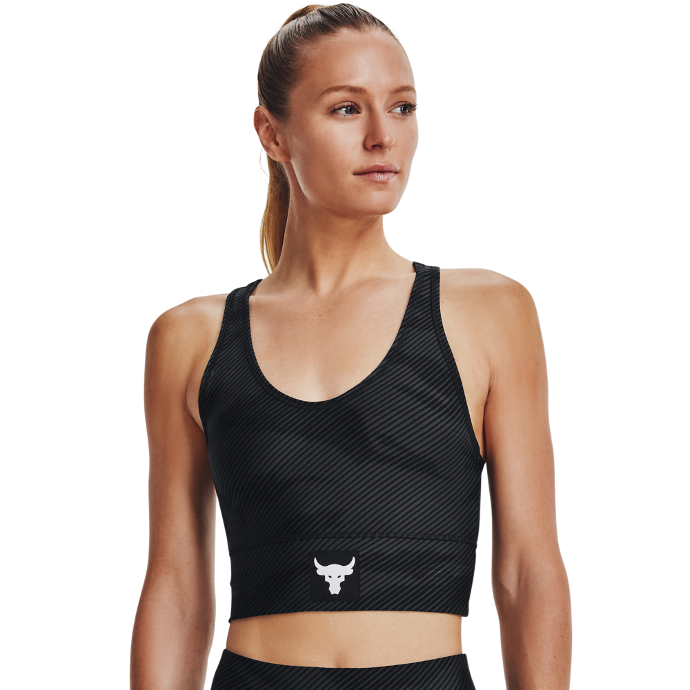 UNDER ARMOUR WOMEN HG PROJECT ROCK SPORTSBRA 1371369-001