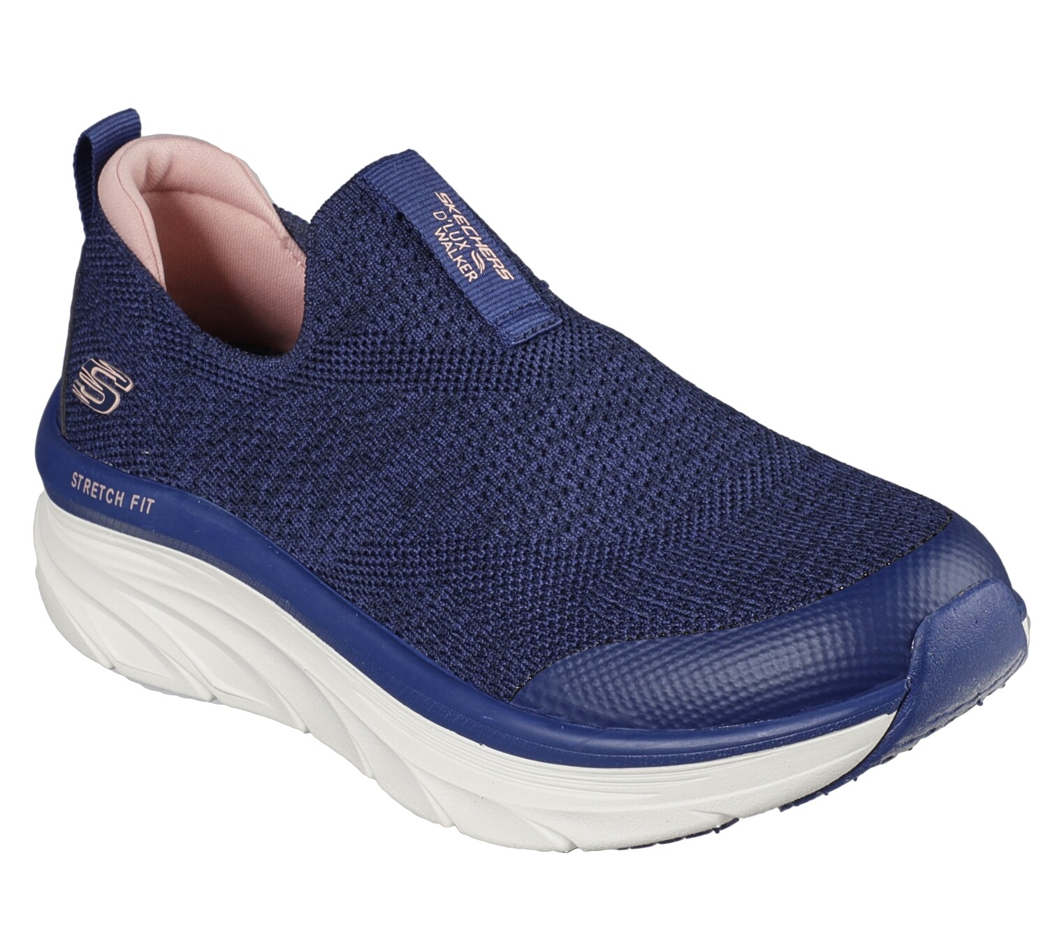 SKECHERS WOMEN D&#39;LUX WALKER QUICK UPGRADE SNEAKER 149128 NVPK
