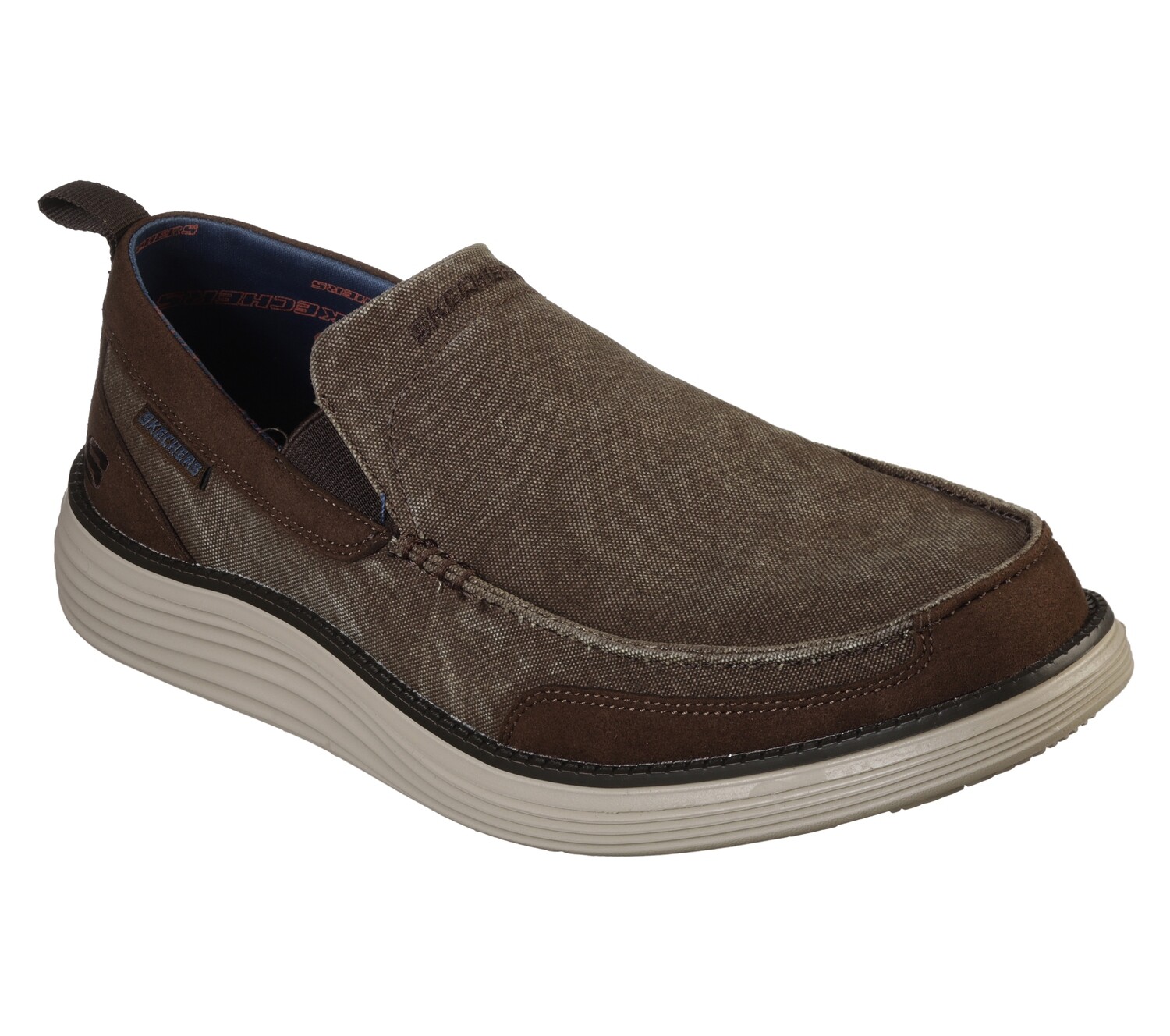SKECHERS MEN STATUS 2.0 LENTON SHOE 65901 BRN