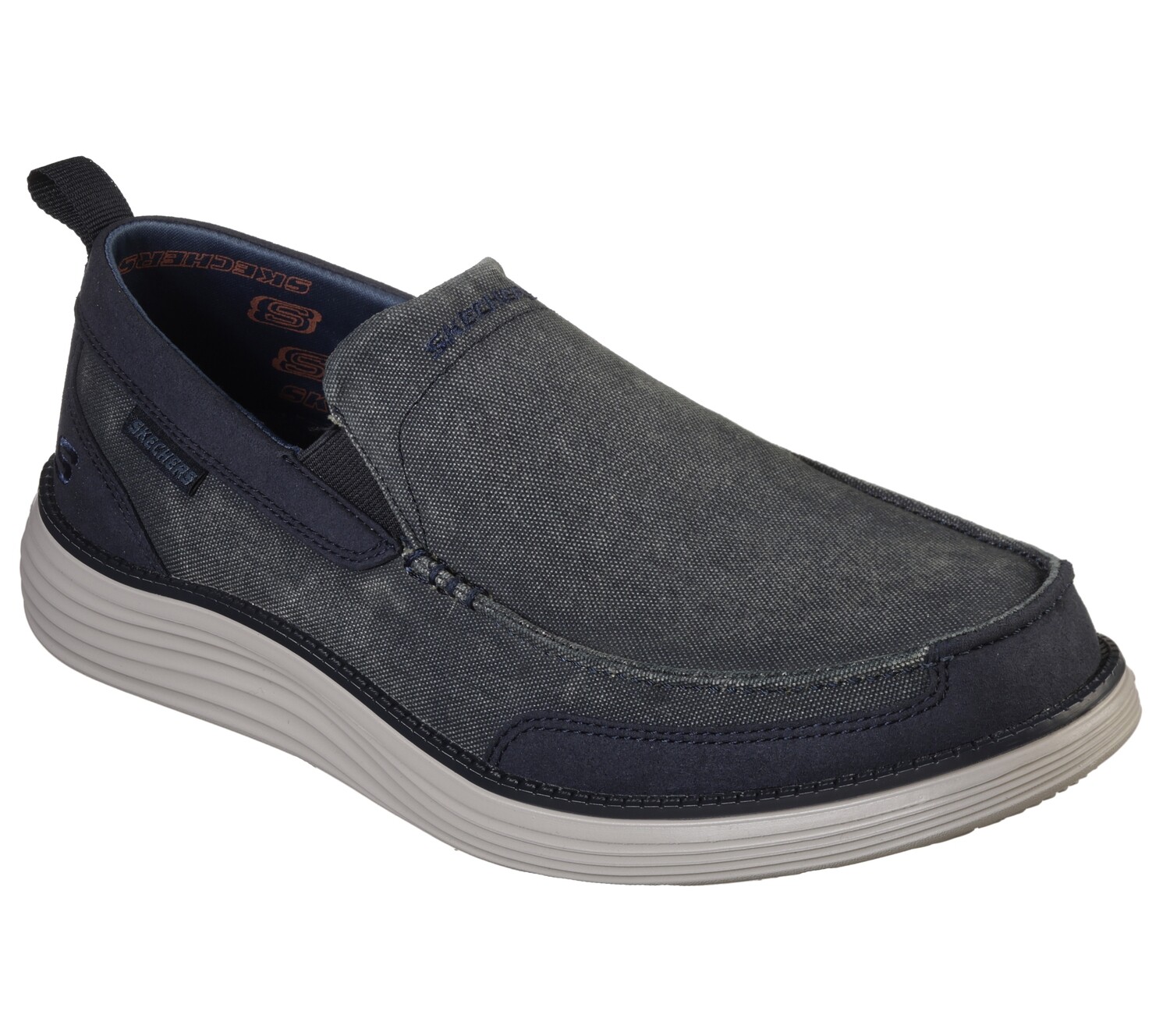SKECHERS MEN STATUS 2.0 LENTON SHOE 65901 NVY