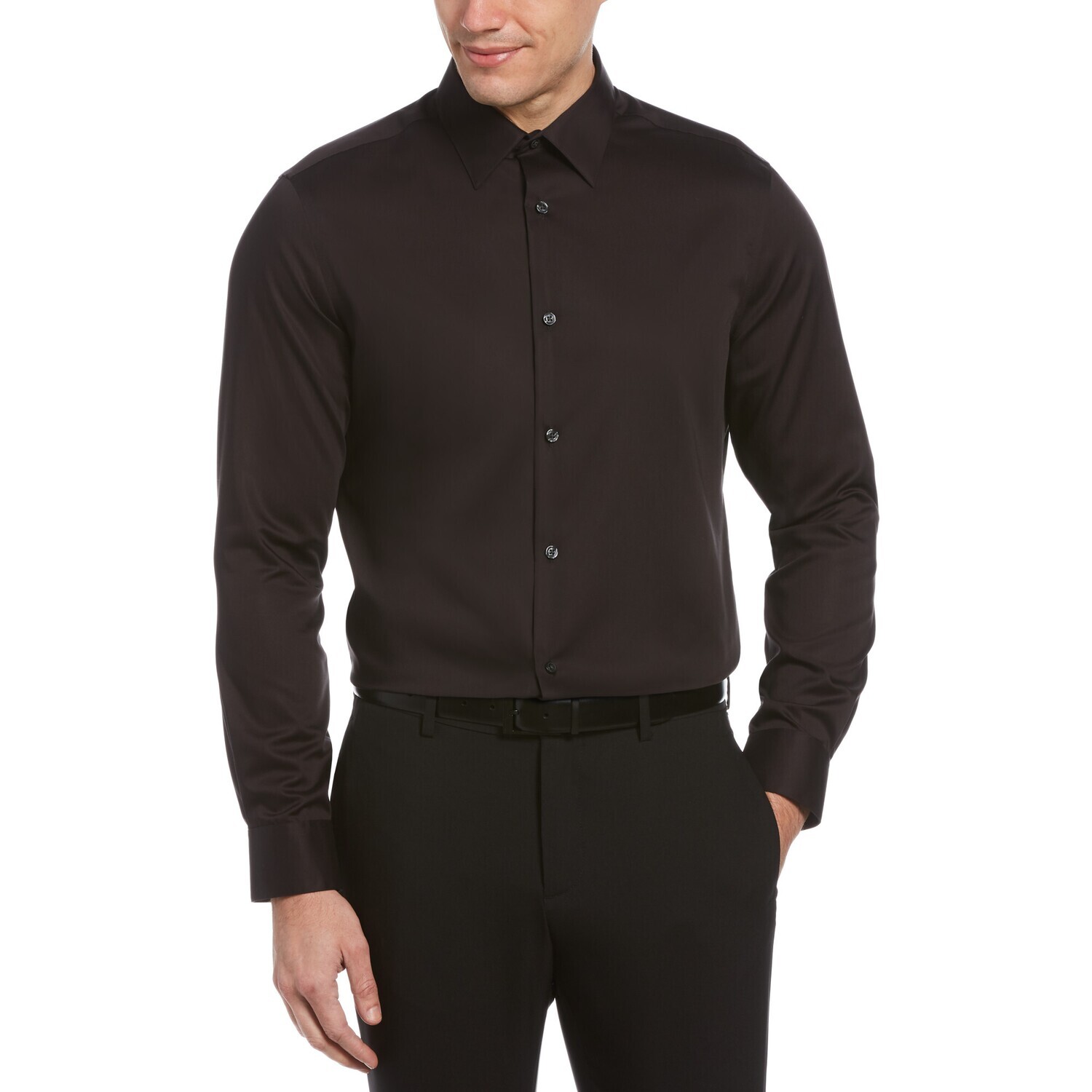 PERRY ELLIS MEN L/S CASUAL SHIRT 43HW5029-010