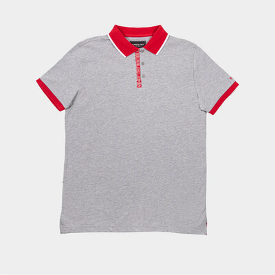 KENNETH COLE MEN POLO SHIRT KCPV22POL-08-01 LT GRY