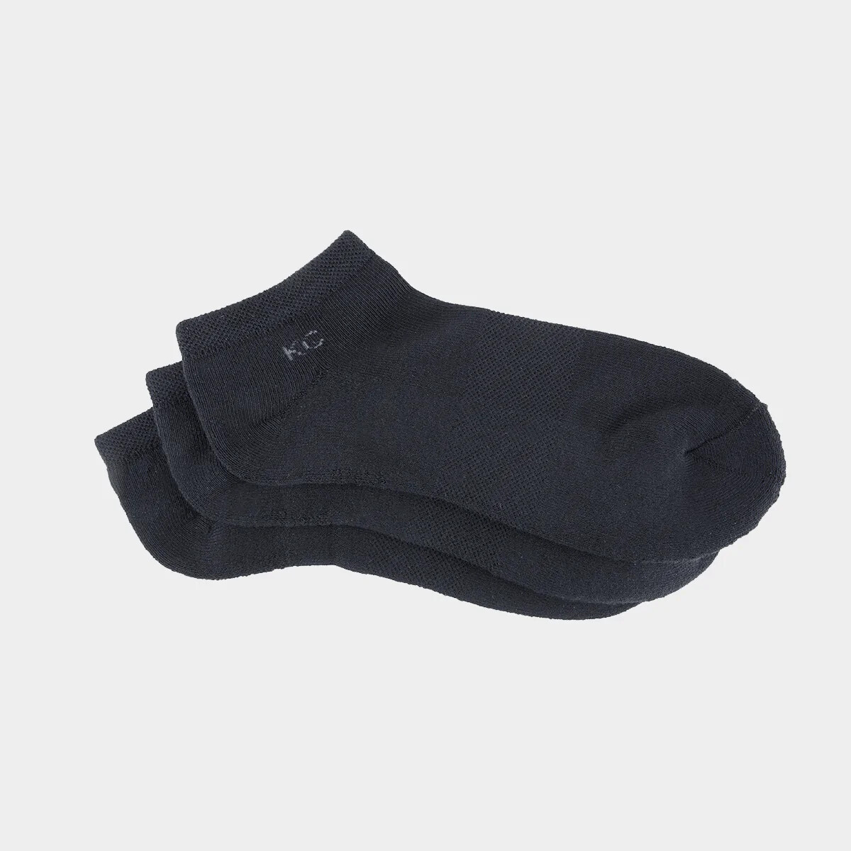 KENNETH COLE MEN NO SHOW SOCKS RKC032 BLK