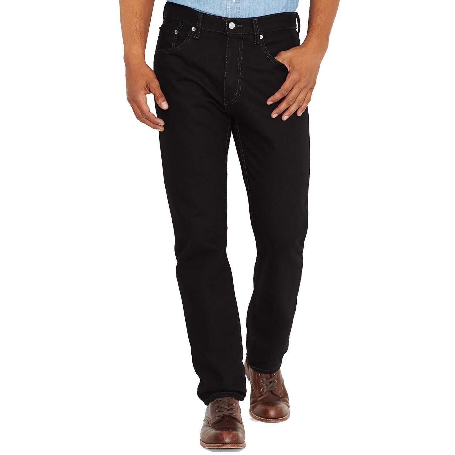 LEVI&#39;S MEN 505 REGULAR FIT JEANS 00505-0260