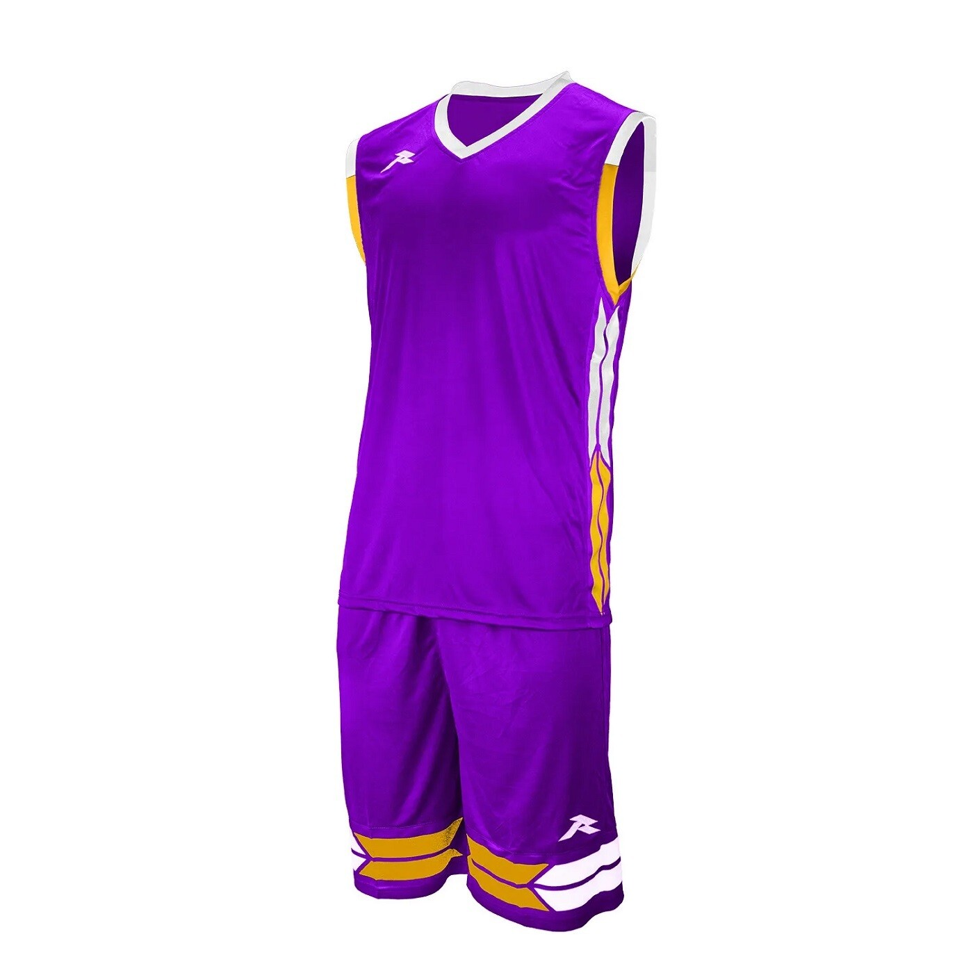 RUNIC MEN BASKETBALL SETS R722KD168 PU/GL/WT