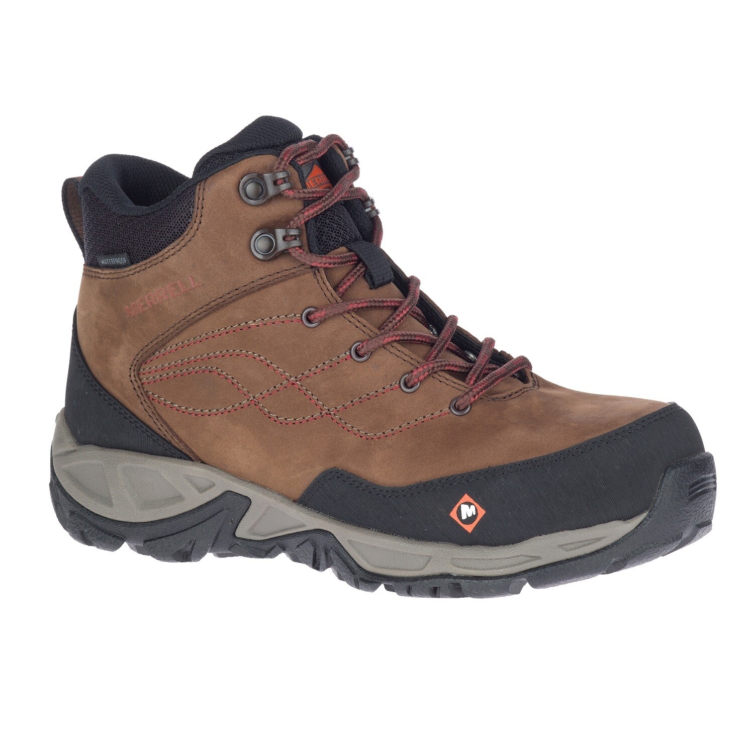 MERRELL WOMEN SIREN LTR MID WP ALLOY TOE SAFETY BOOT J099404
