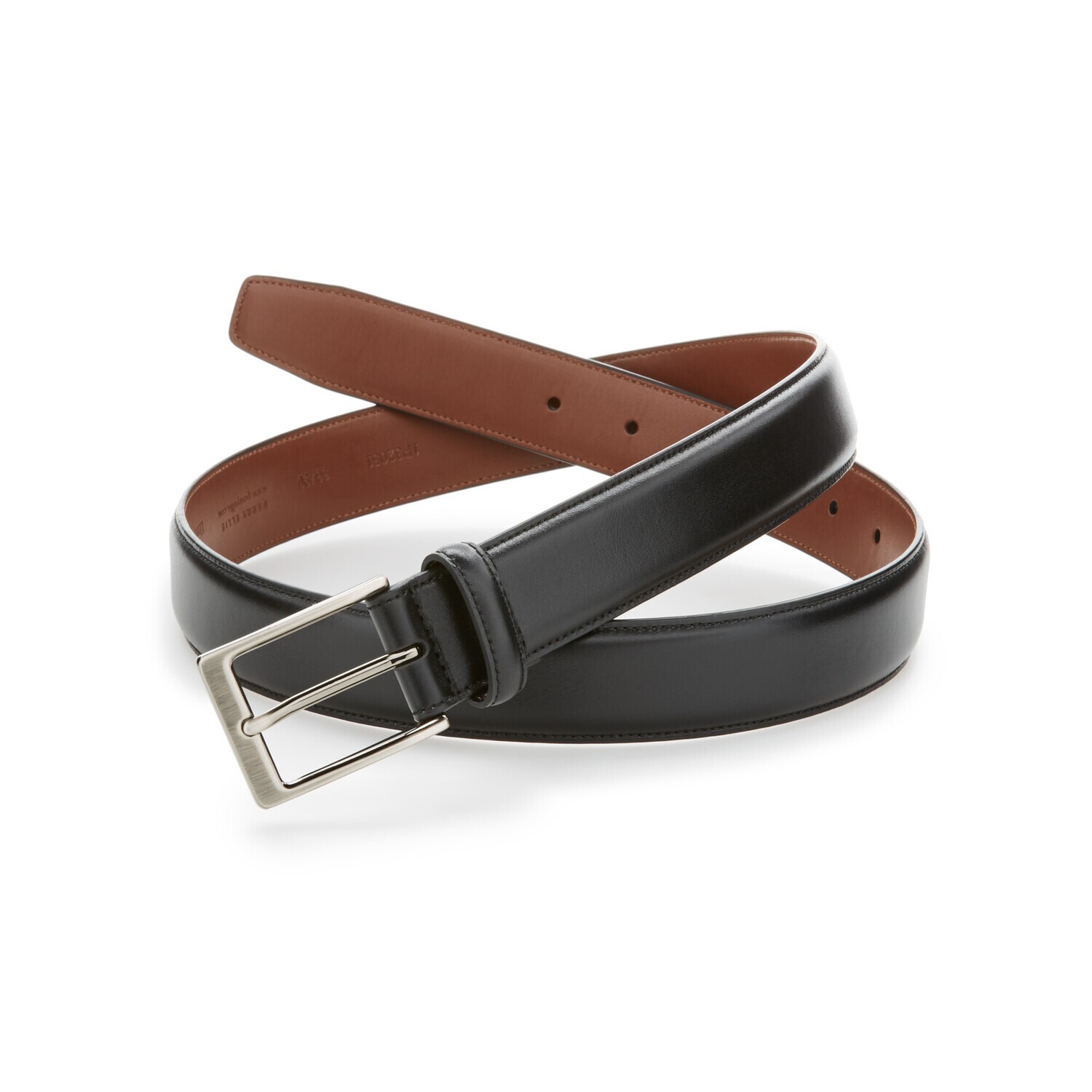 PERRY ELLIS MEN BLK BELT 1P32051-BLK 001