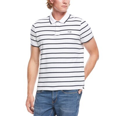 PERRY ELLIS MEN KNITTED STRIPED POLO SHIRT EHSK7006-126