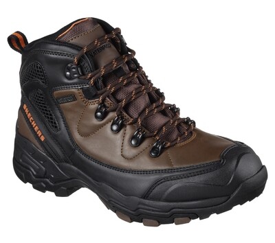 SKECHERS MEN PEDLEY ASTER HIKING BOOT 65115 BRN