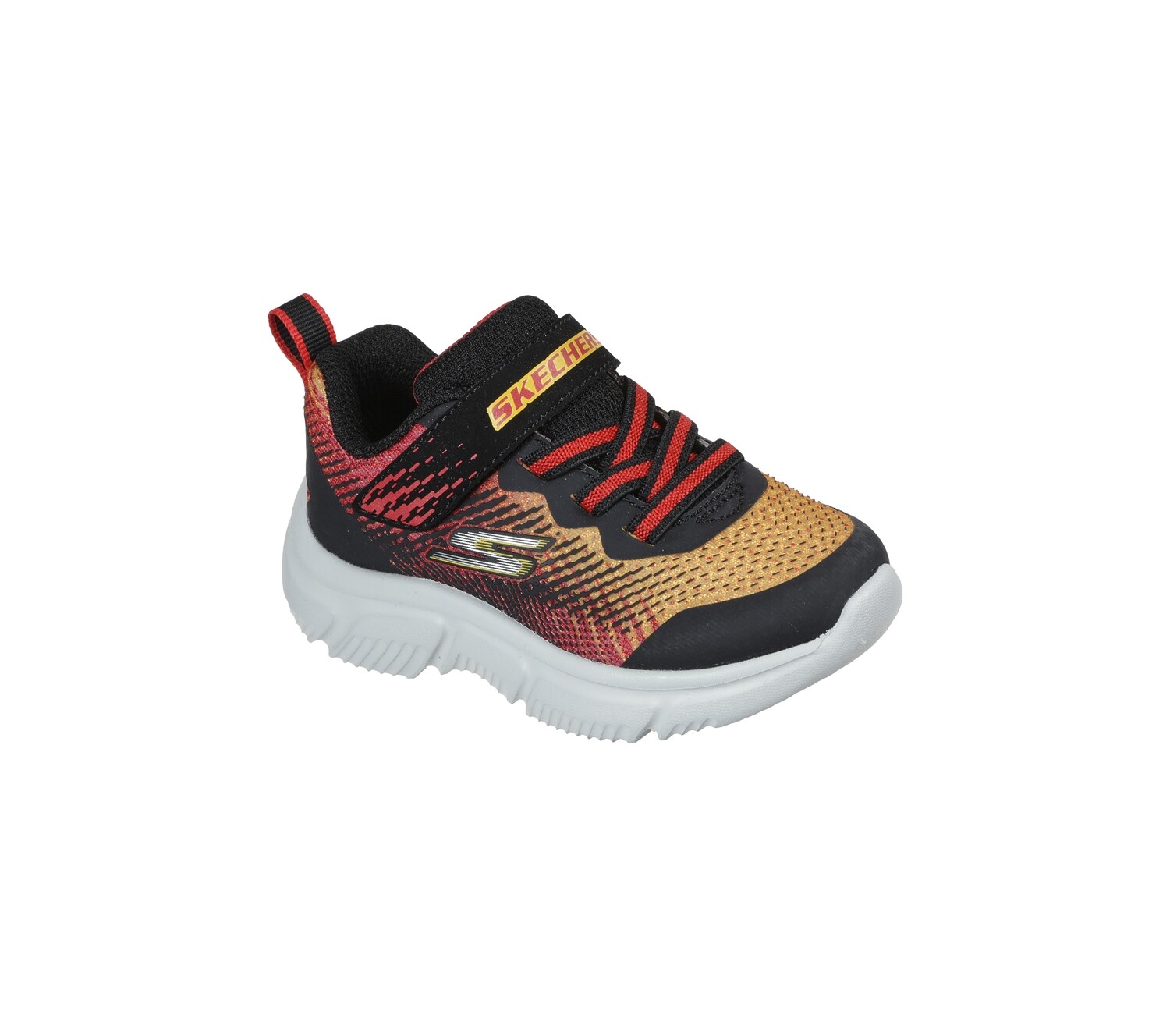 SKECHERS BOYS GO RUN 650 NORVO SNEAKER 405035N BKRD