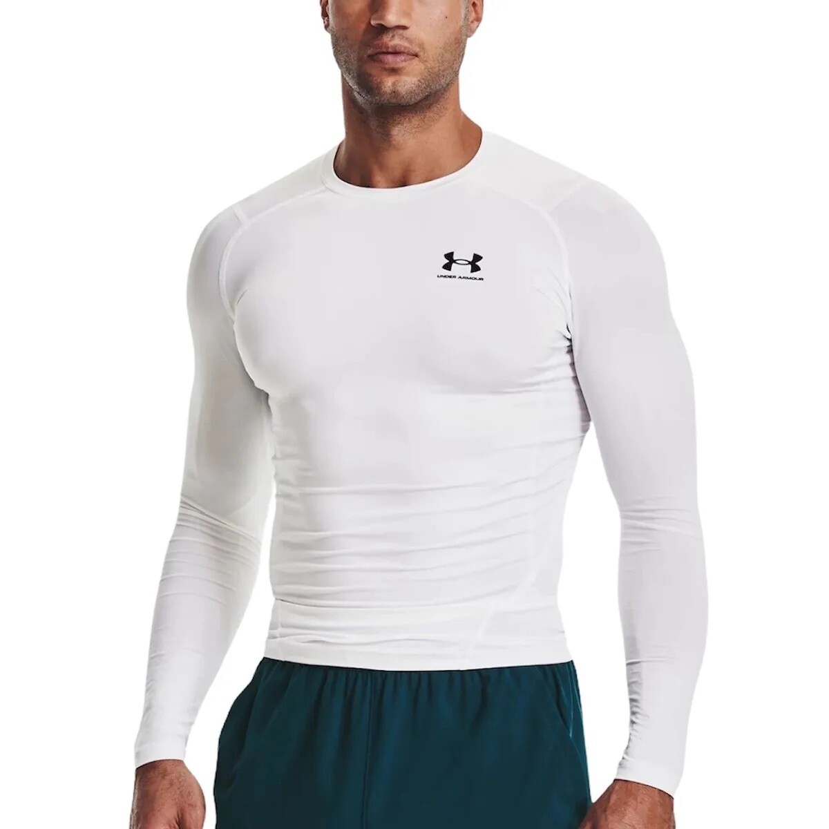 UNDER ARMOUR MEN HEATGEAR L/S TOP 1361524-100