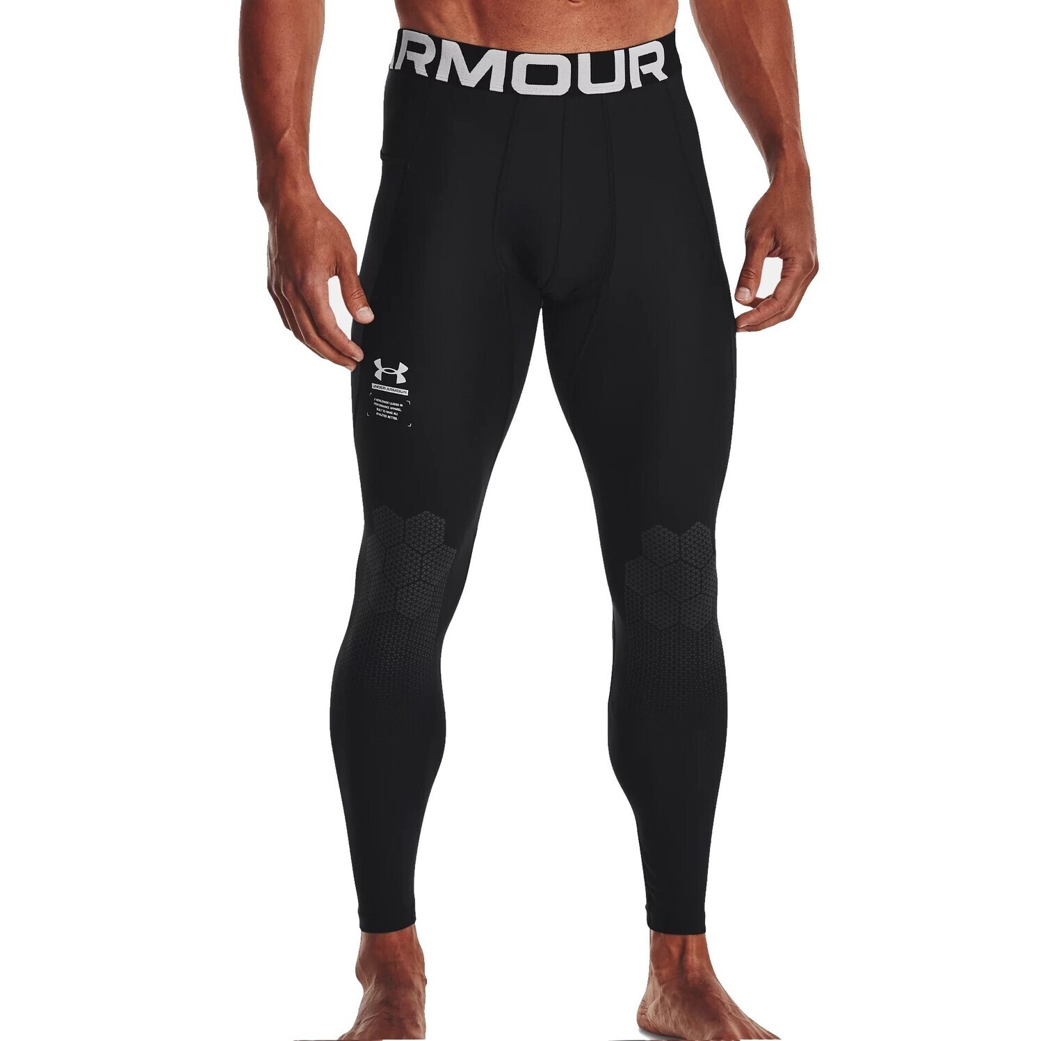 UNDER ARMOUR MEN HEATGEAR PRINT LEGGINGS 1370413-001