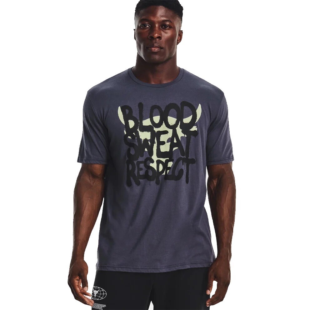 UNDER ARMOUR MEN PROJECT ROCK Q3 PAYOFF S/S T-SHIRT 1373745-558