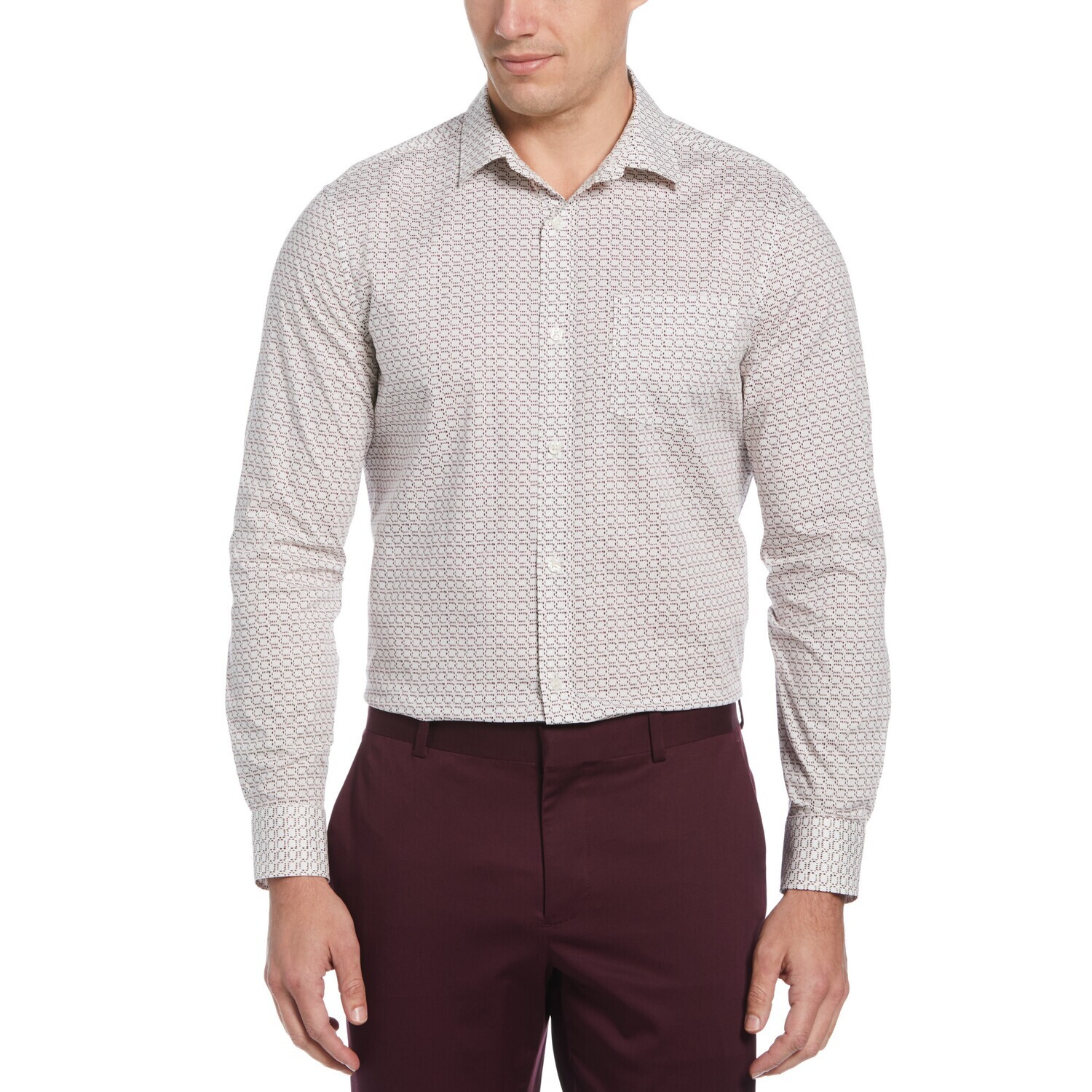 PERRY ELLIS MEN L/S SHIRT 4HFW7029-846