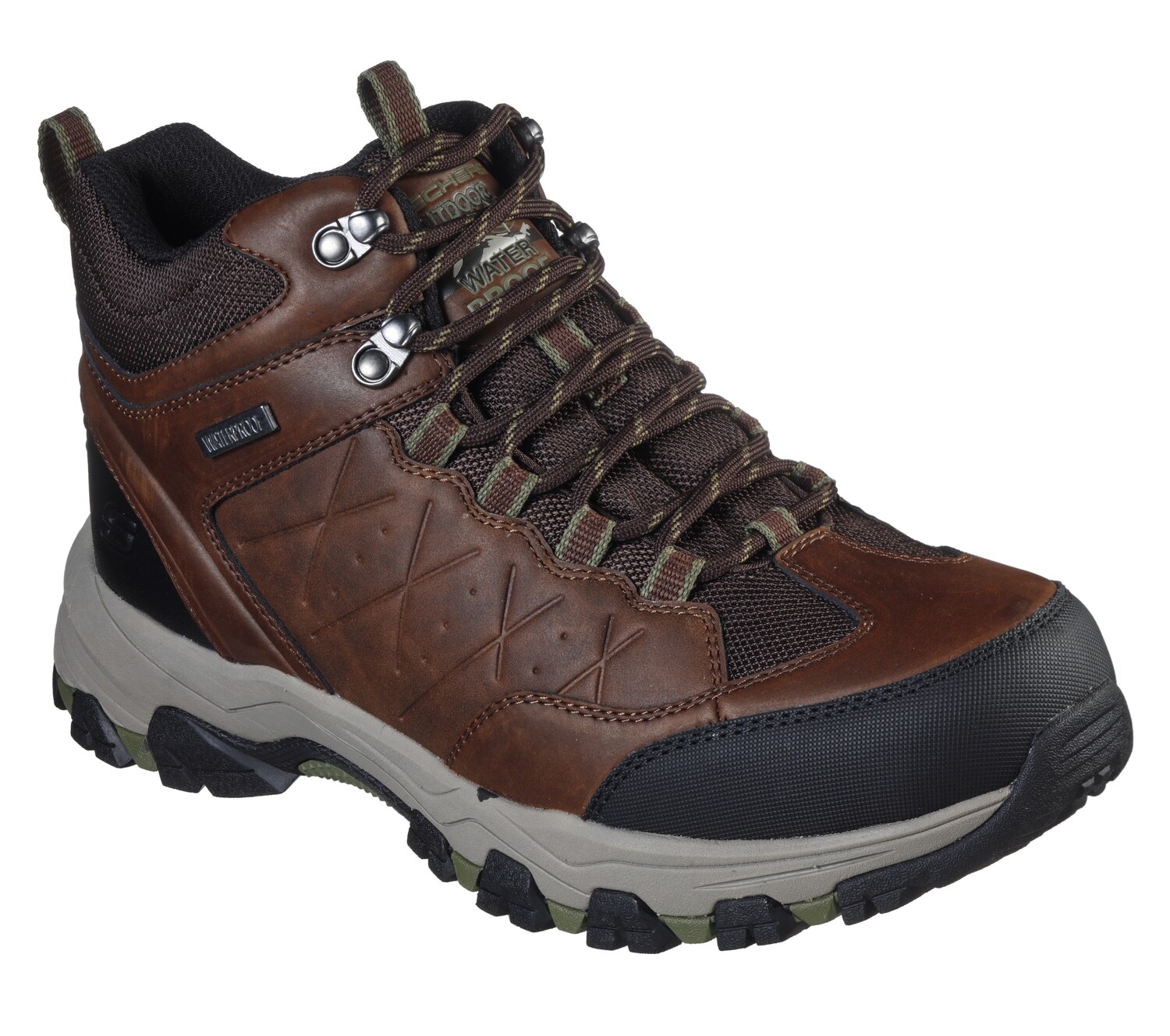 SKECHERS MEN  SELMEN SNEAKER 66283 LTBR