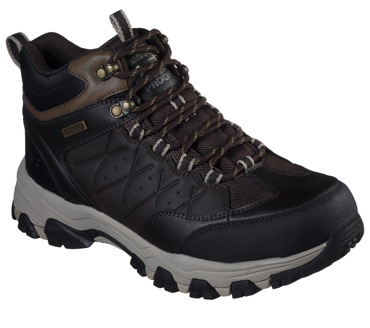 SKECHERS MEN  SELMEN SNEAKER 66283 CHOC