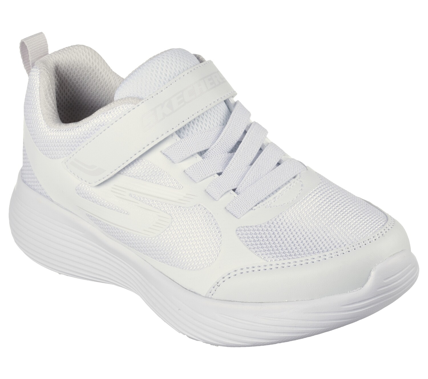 SKECHERS KIDS GO RUN 400 SNEAKER 302429L WHT
