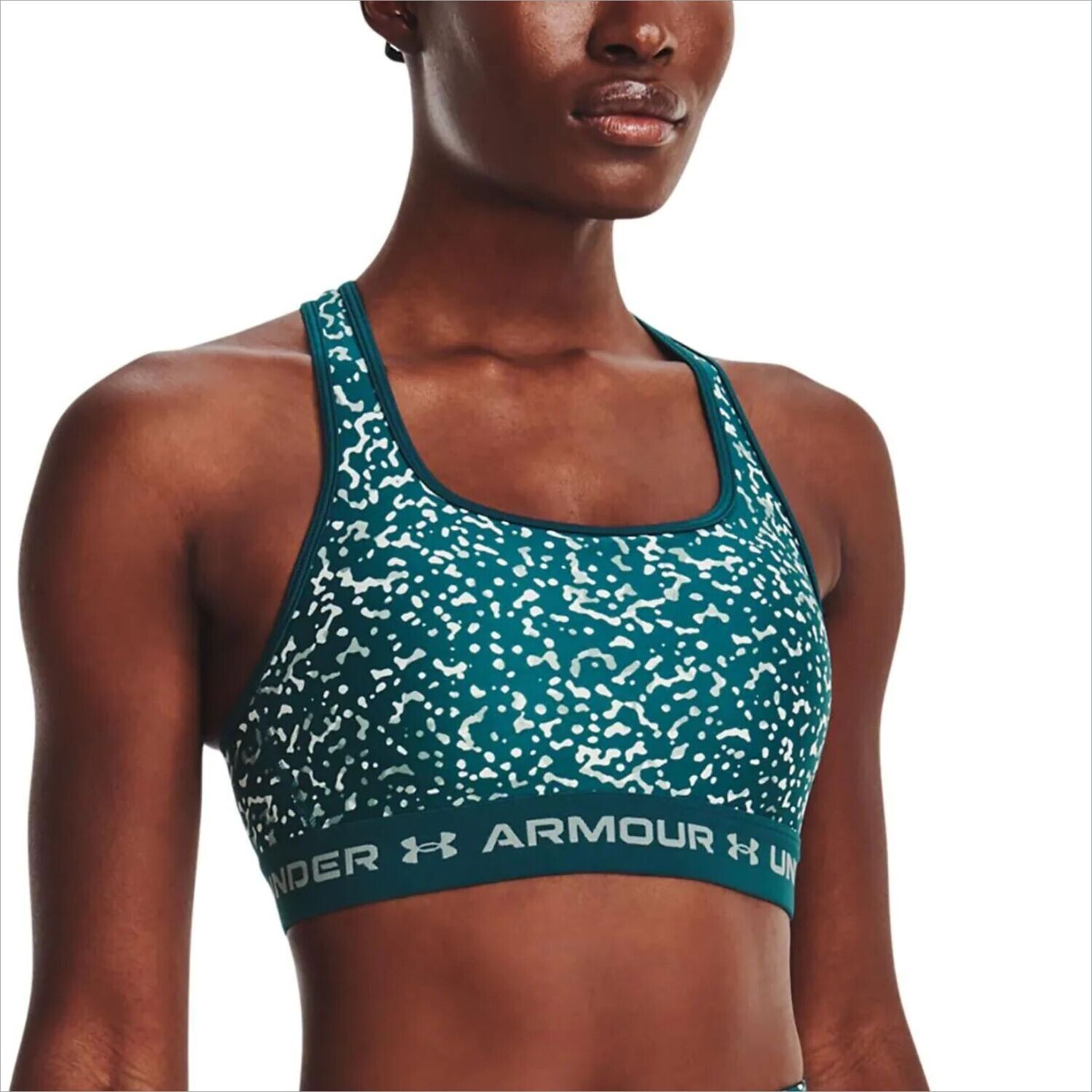 UNDER ARMOUR WOMEN CROSSBACK MID BRA 1361042-716