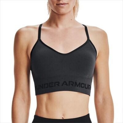 UNDER ARMOUR WOMEN SEAMLESS LOW LONG BRA 1357232-012