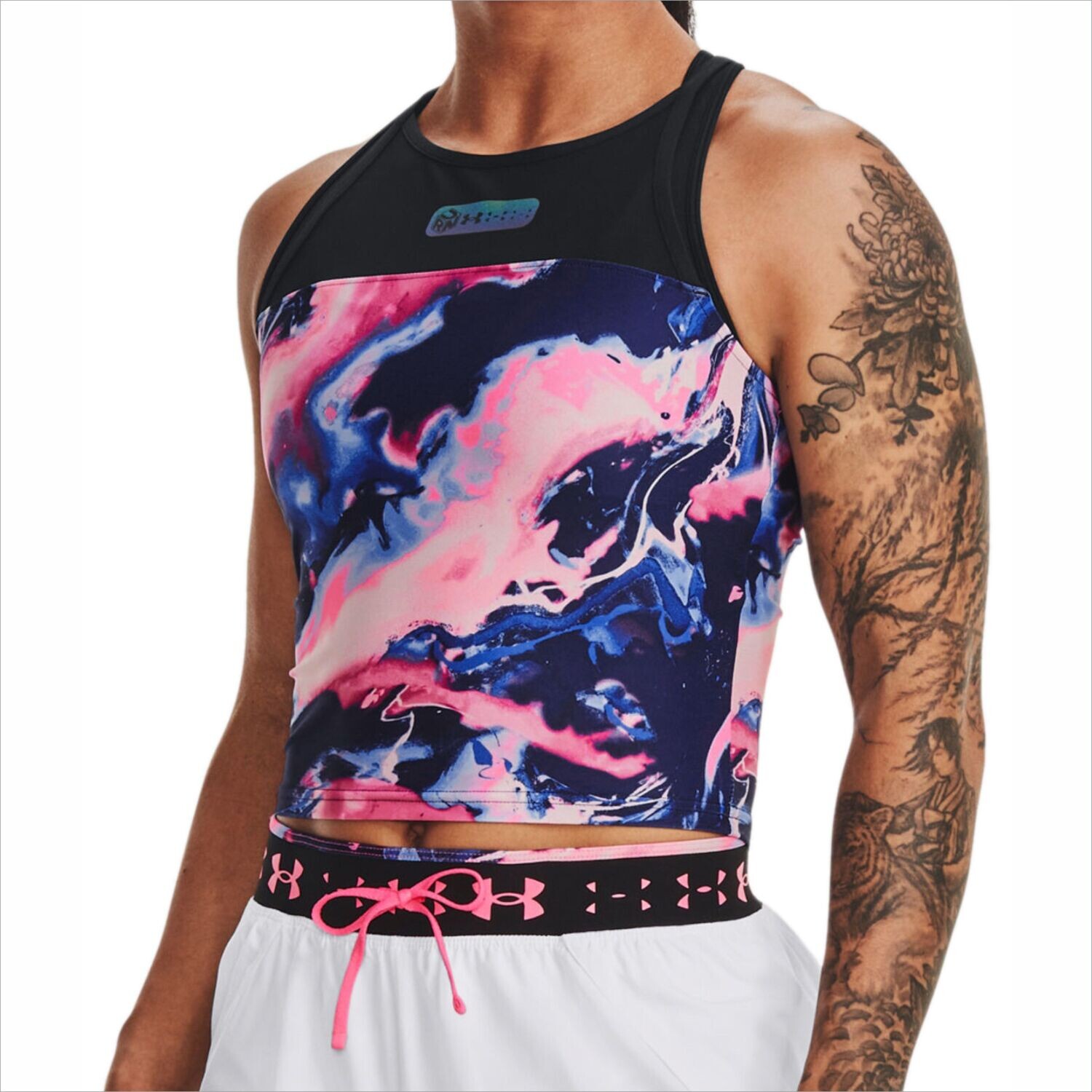 UNDER ARMOUR WOMEN RUN ANYWHERE CROP TANK TOP 1374863-001