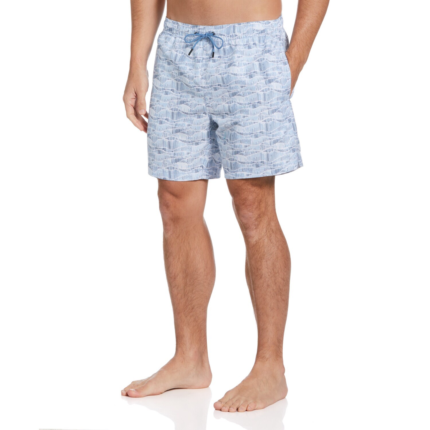PERRY ELLIS MEN 7&quot; SWIM SHORTS 4HRS7006-090