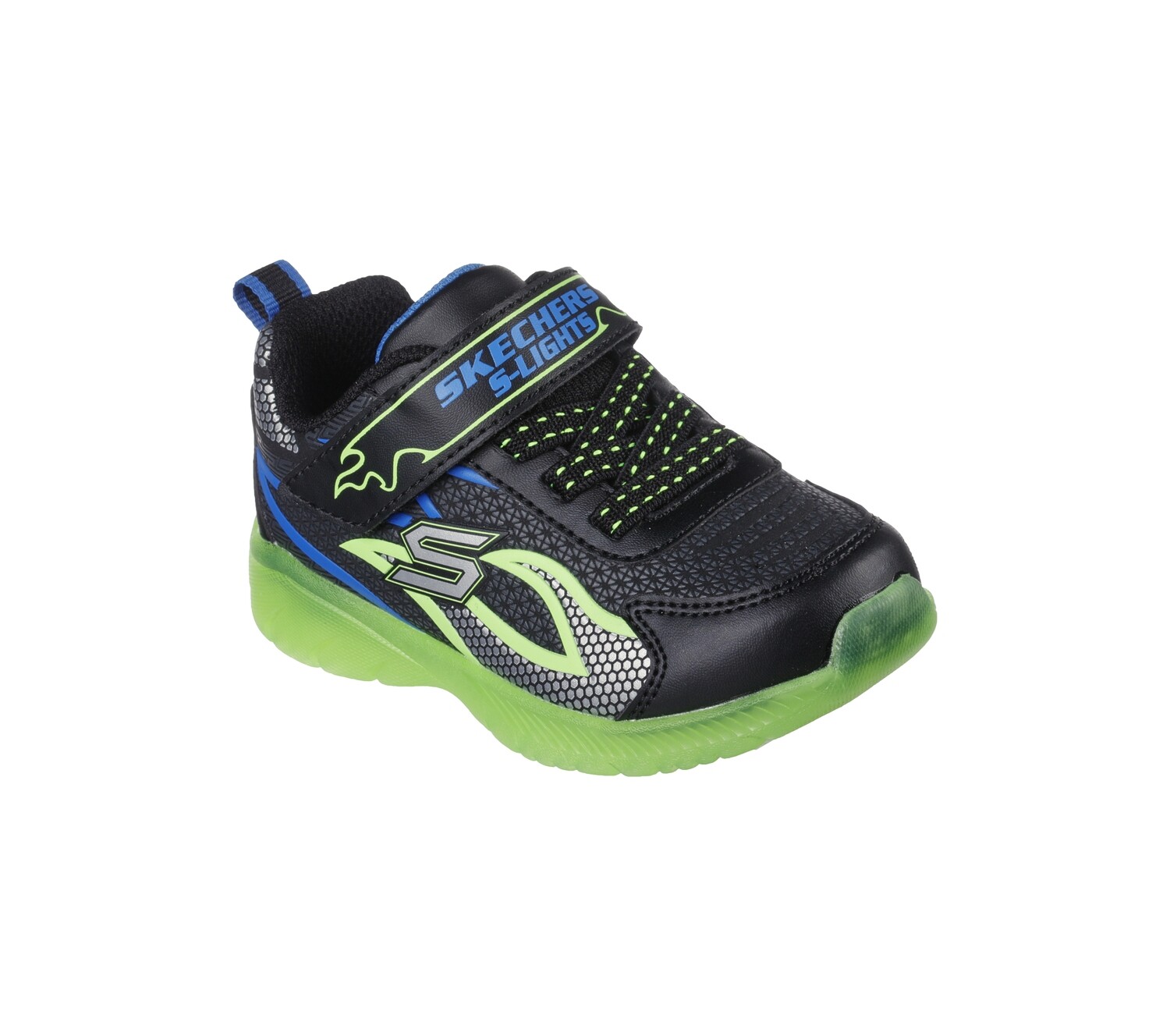 SKECHERS BOYS ILLUMI BRIGHTS THERMO SNEAKER 401523N BBLM