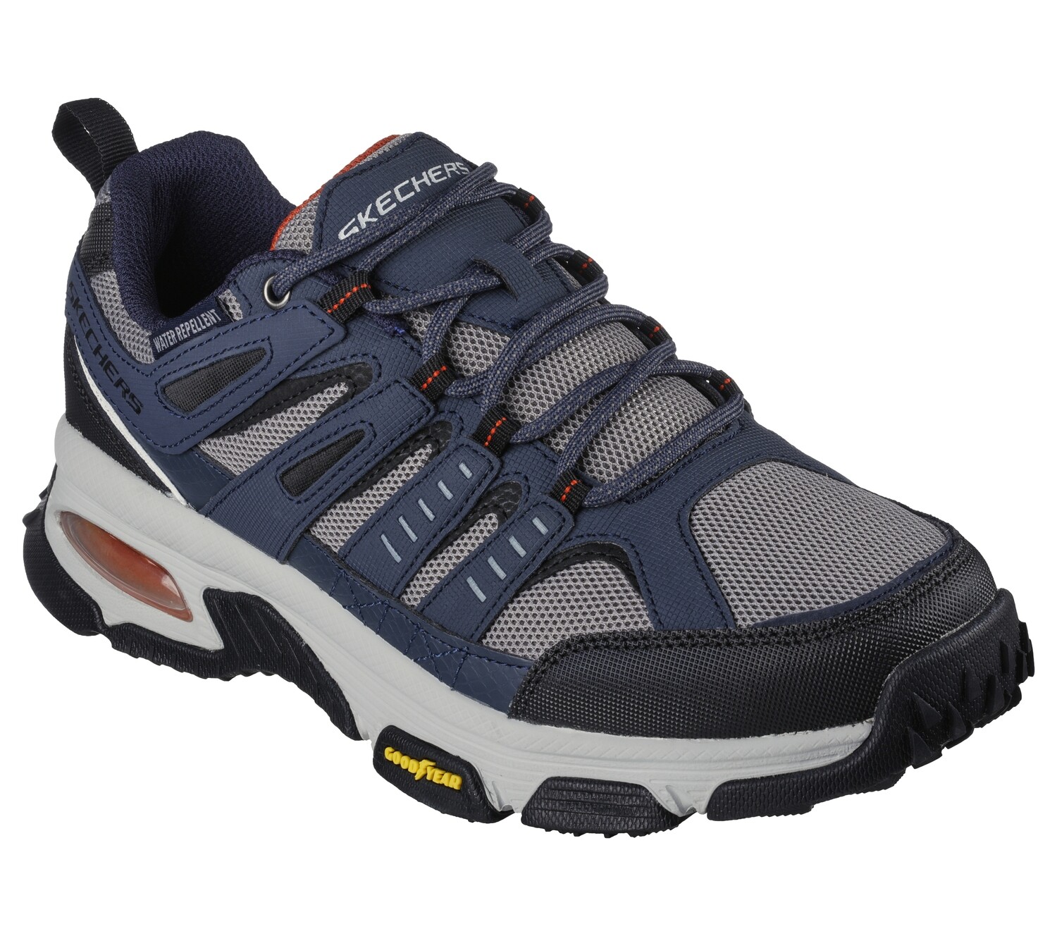 SKECHERS MEN SKECH AIR ENVOY SNEAKER 237214 NVGY