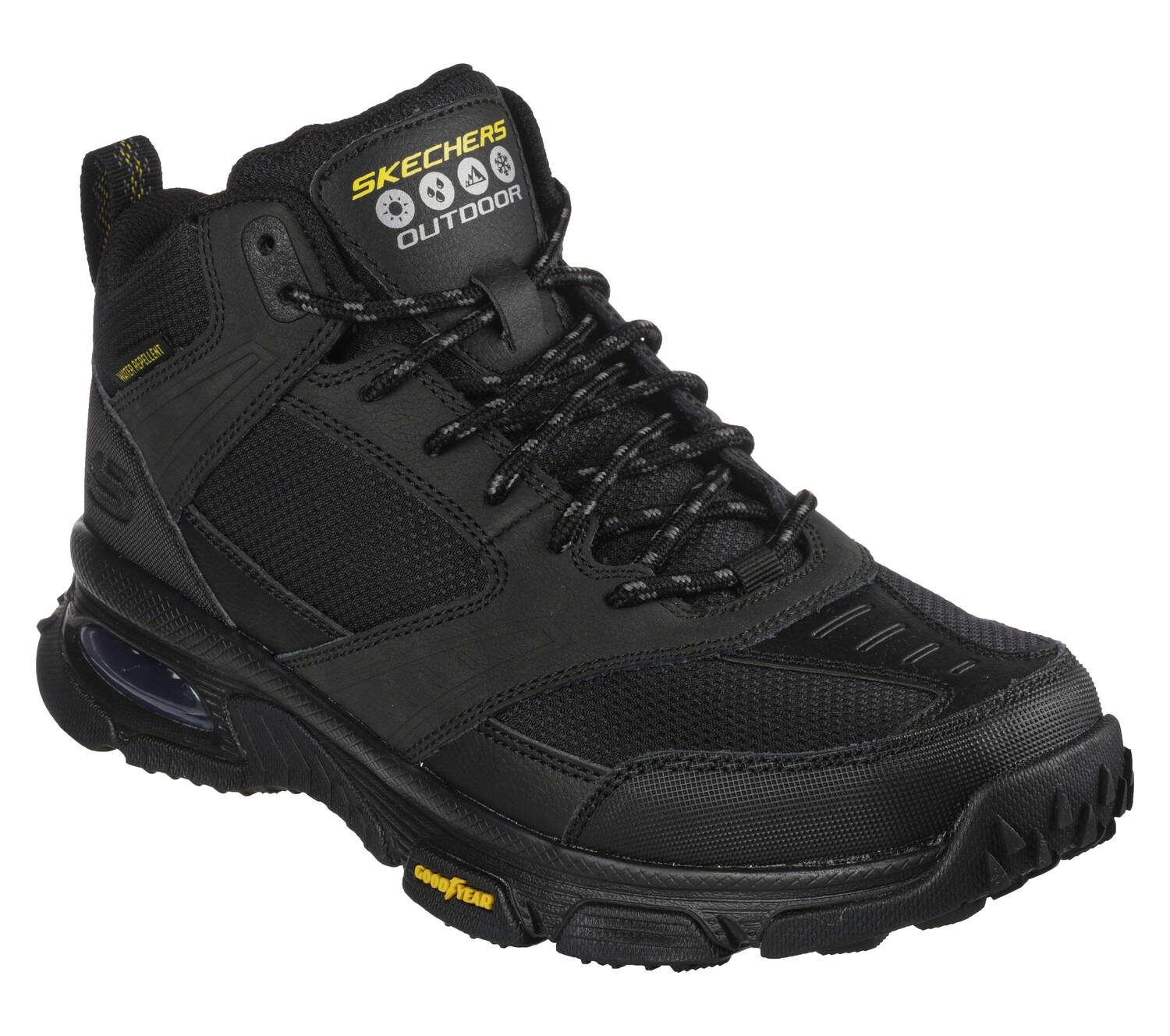 SKECHERS MEN SKECH AIR ENVOY SNEAKER 237215 BBK