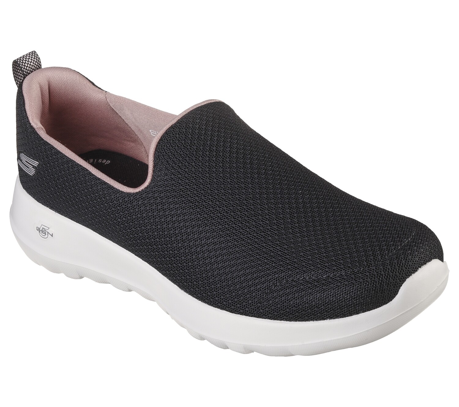 SKECHERS WOMEN GO WALK SNEAKER 124704 BKPK