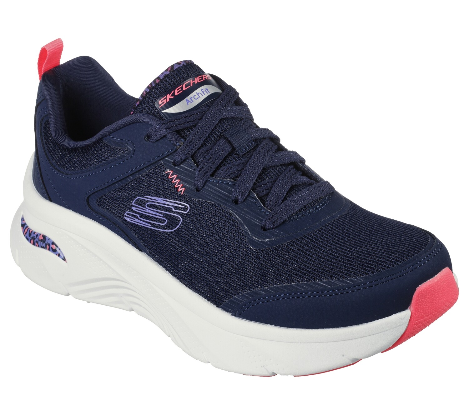 SKECHERS WOMEN ARCH FIT SNEAKER 149685 NVMT