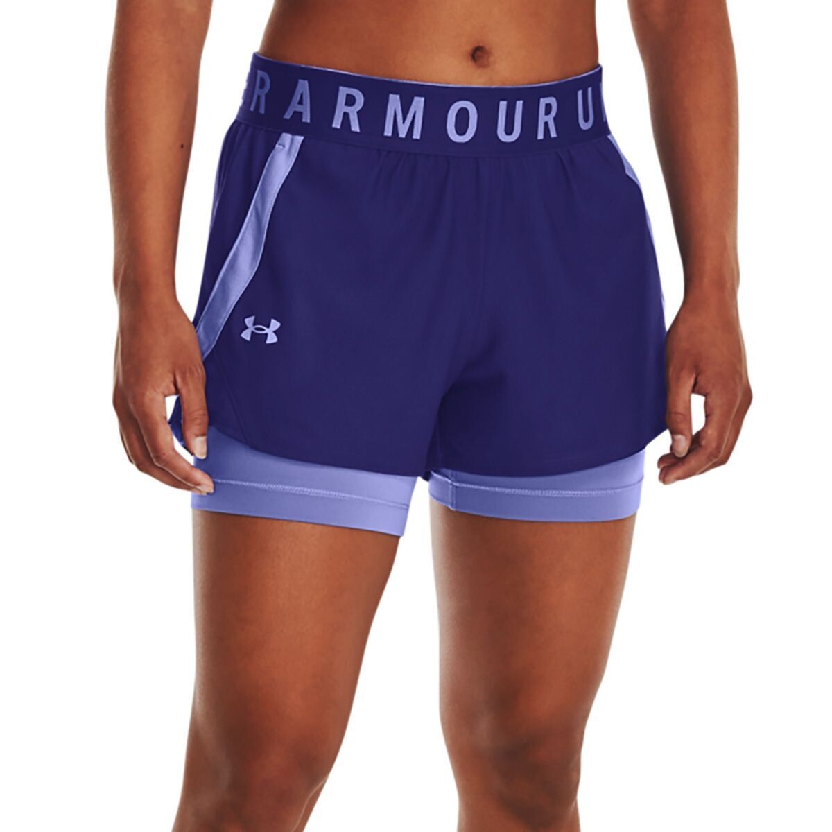 UNDER ARMOUR WOMEN PLAY UP 2-IN-1 SHORT 1351981-468