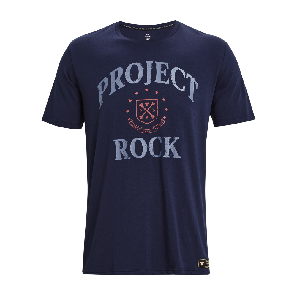UNDER ARMOUR MEN PROJECT ROCK T-SHIRT 1379748-410