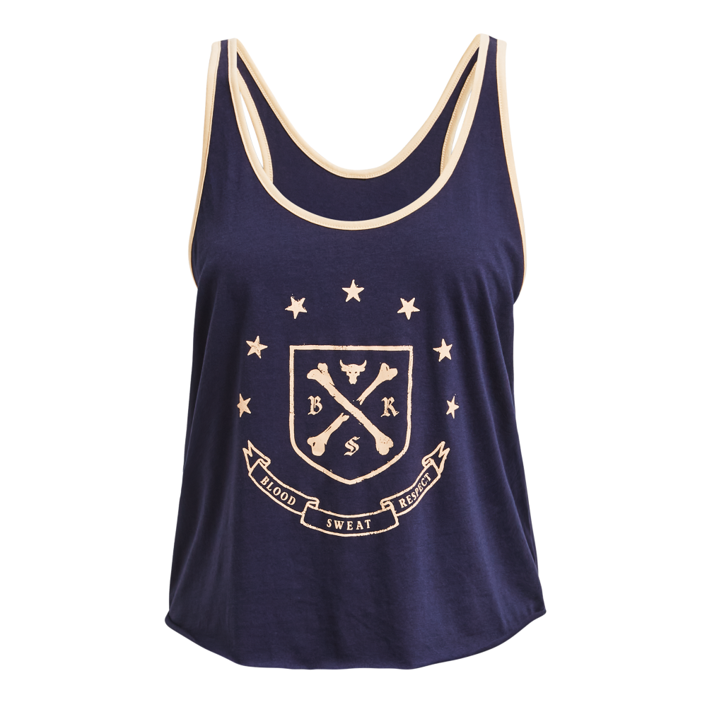 UNDER ARMOUR WOMEN PROJECT ROCK Q3 ARENA TANK TOP 1380185-410