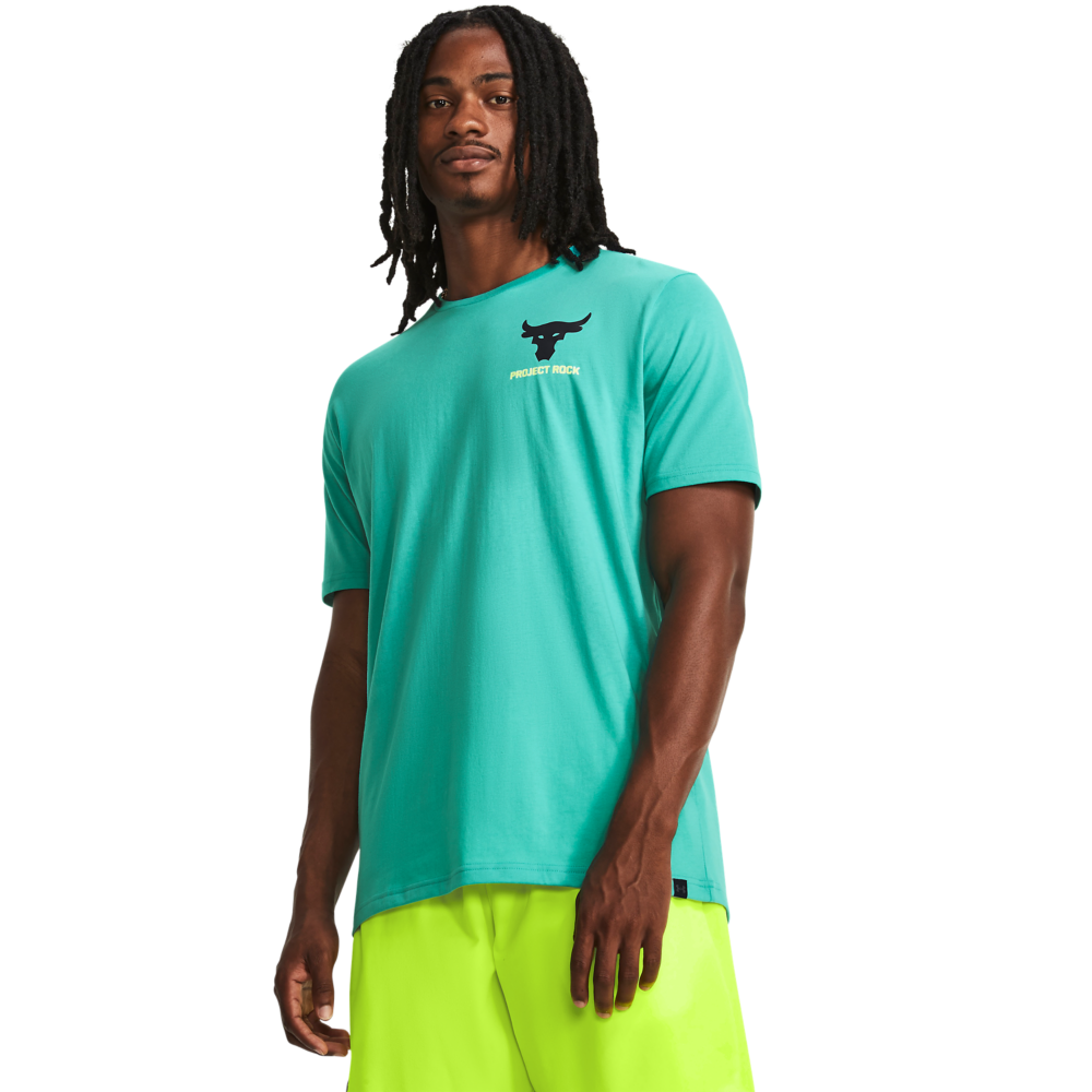 UNDER ARMOUR MEN PROJECT ROCK BRAHMA T-SHIRT 1379839-369