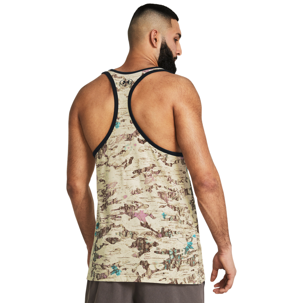 UNDER ARMOUR MEN PROJECT ROCK CAMO TANK TOP 1383226-273