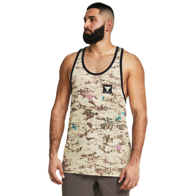 UNDER ARMOUR MEN PROJECT ROCK CAMO TANK TOP 1383226-273