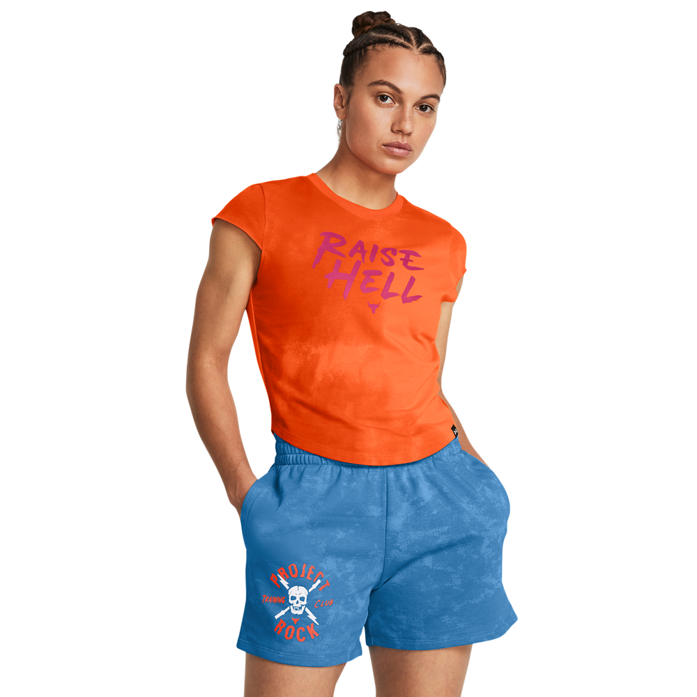 UNDER ARMOUR WOMEN PROJECT ROCK UNDERGROUND T-SHIRT 1382709-800
