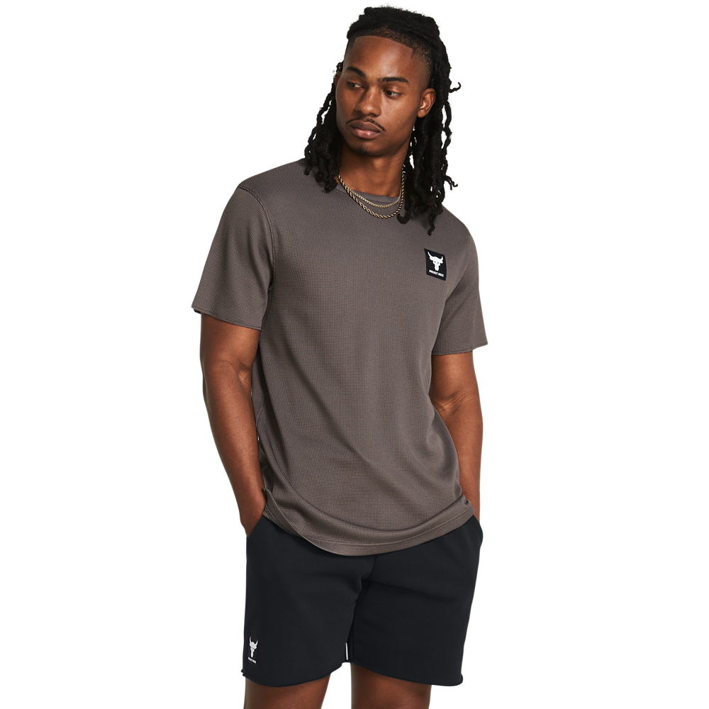 UNDER ARMOUR MEN PROJECT ROCK AUTHENTIC CREW T-SHIRT 1382155-176