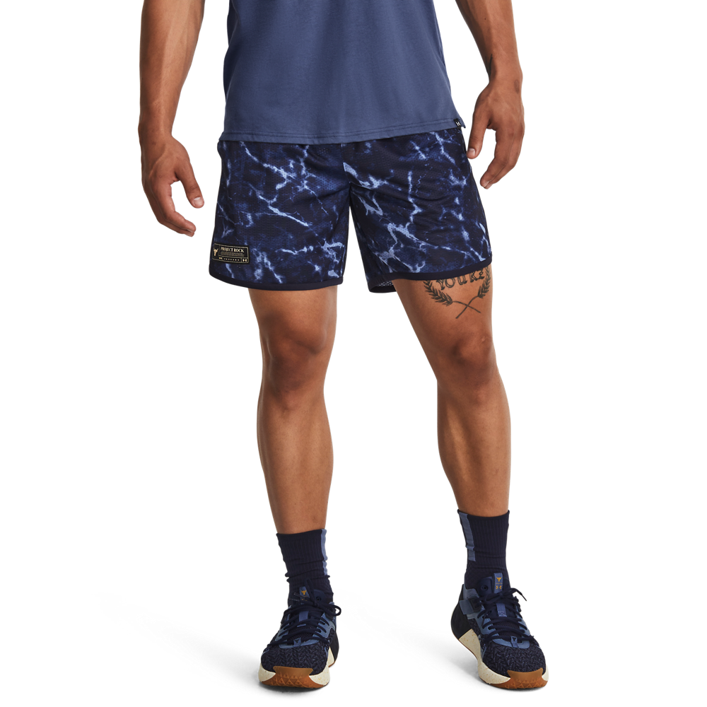 UNDER ARMOUR MEN PROJECT ROCK MESH SHORT 1380110-410