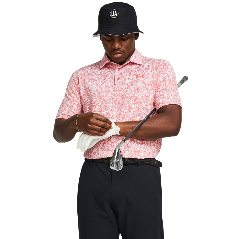 UNDER ARMOUR MEN PLAYOFF 3.0 PRINTED POLO SHIRT 1378677-811