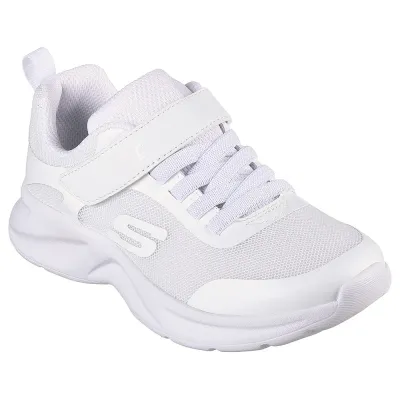 SKECHERS KIDS DYNAMATIC SNEAKER 303552L WHT