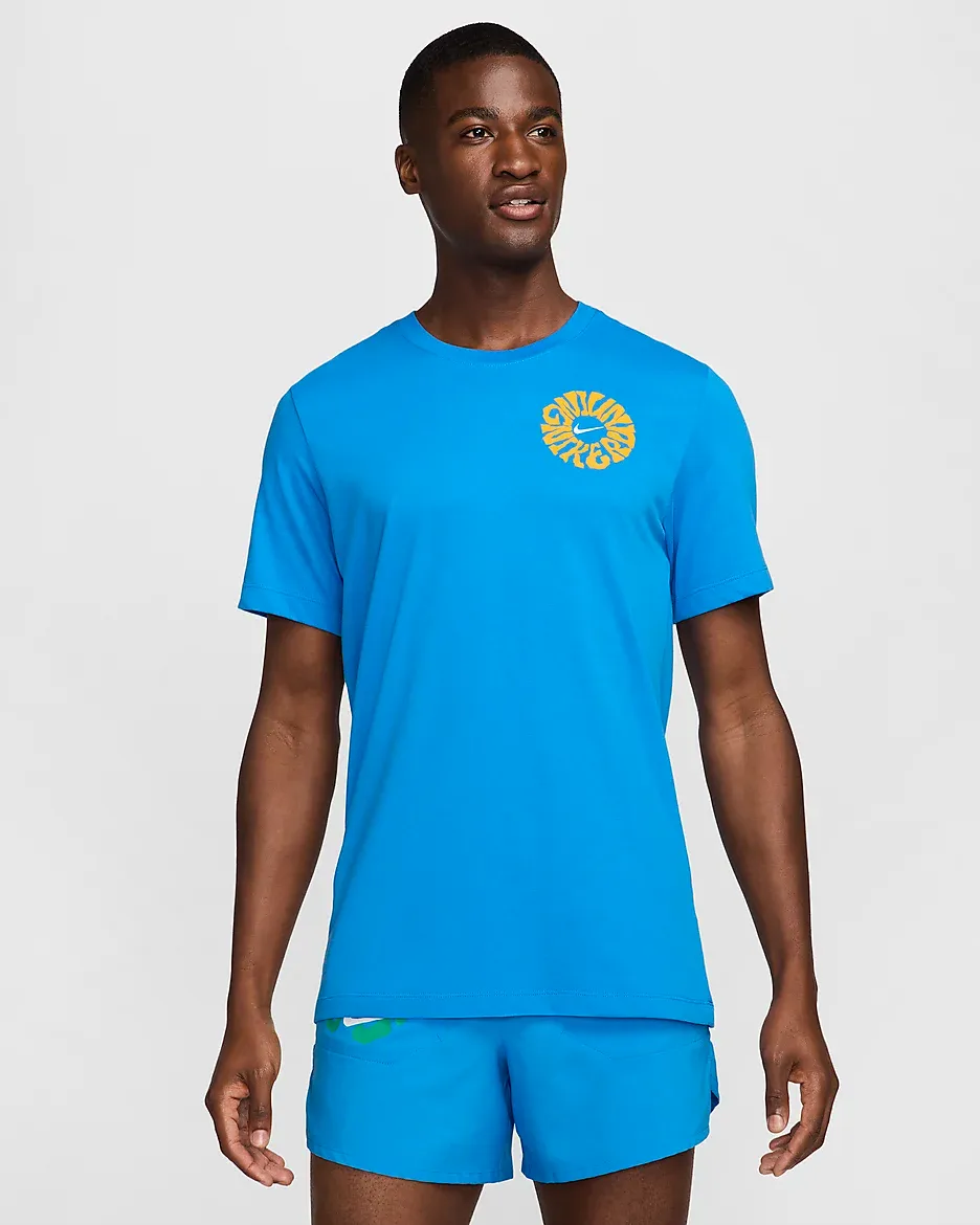 NIKE MEN MARATHON ENERGY GRAPHIC T-SHIRT FZ8063-435