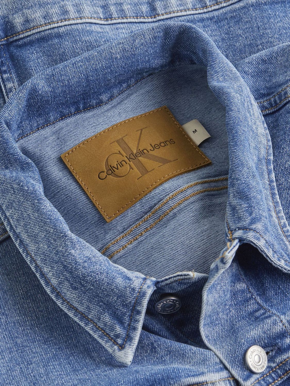 CALVIN KLEIN MEN SLIM DENIM JACKET J30J3268371A4