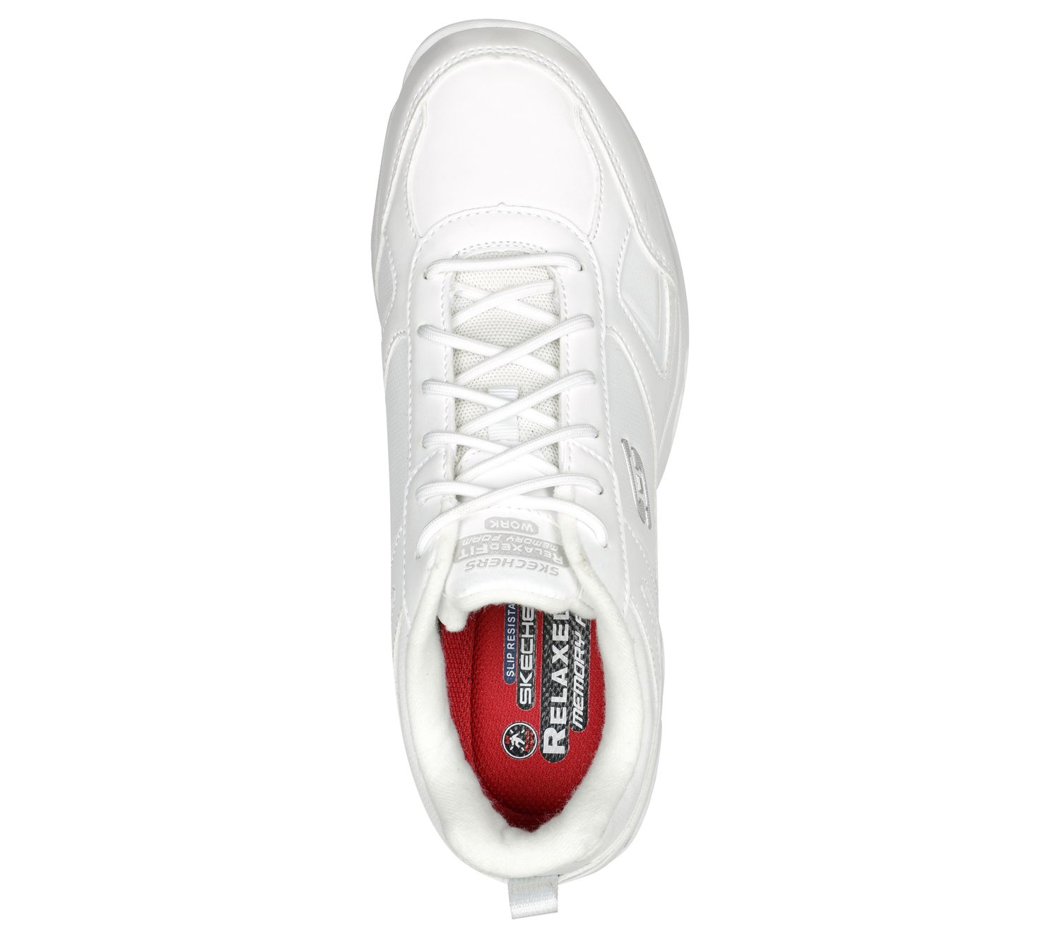 SKECHERS WOMEN DIGHTON BRICELYN WORK SHOE 77200 WHT