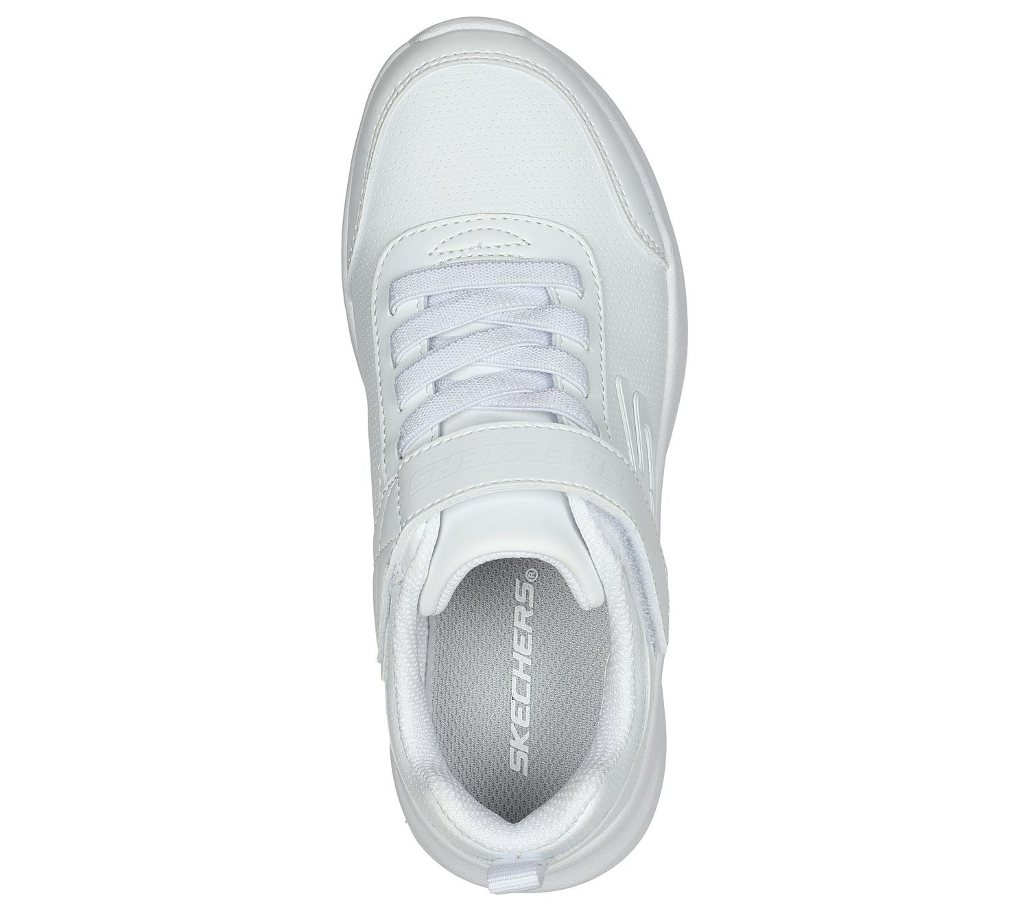 SKECHERS KIDS DYNAMATIC SNEAKER 302629L WHT