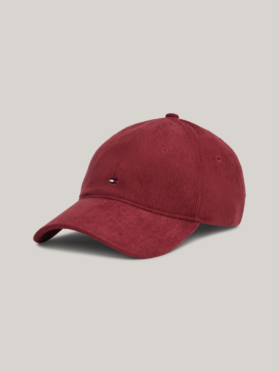 TOMMY HILFIGER MEN FLAG CORDUROY SOFT 6 PANEL CAP  AM0AM12757VLP
