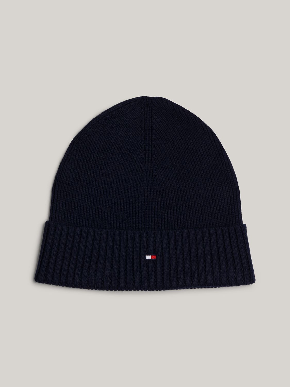 TOMMY HILFIGER MEN FLAG PIMA COTTON BEANIE CAP  AM0AM12796DW6