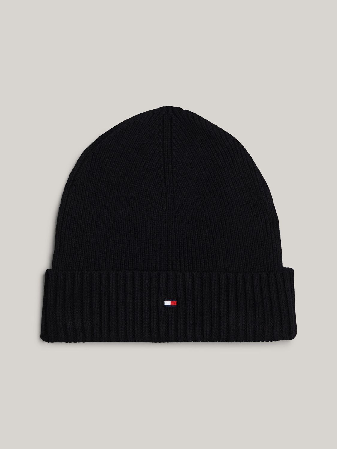 TOMMY HILFIGER MEN FLAG PIMA COTTON BEANIE CAP  AM0AM12796BDS