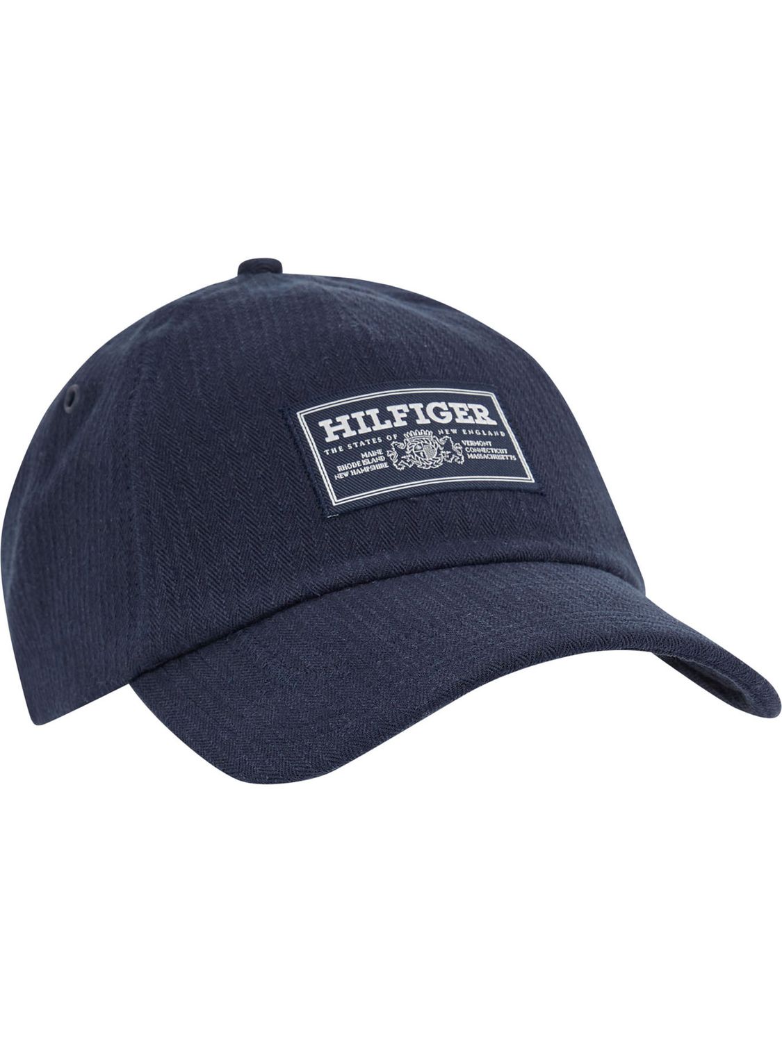 TOMMY HILFIGER MEN MONOTYPE HERRINGBONE 5 PANEL CAP  AM0AM12890DW6