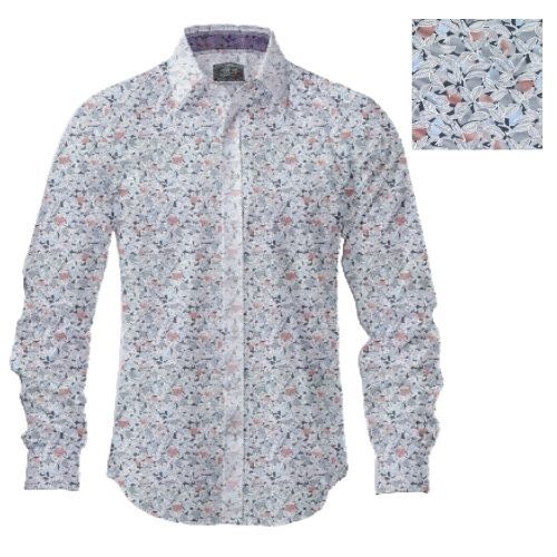 PERRY ELLIS MEN  CITADEL S/S DRESS SHIRT 4JFW8480-056